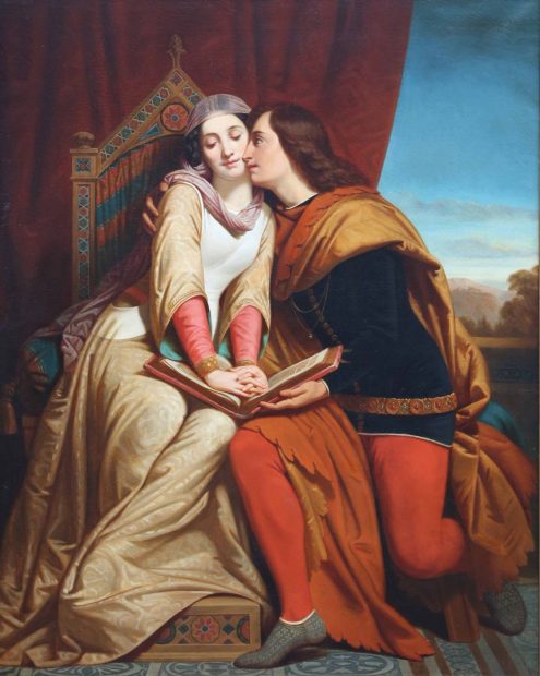 Françoise de Rimini Henri Decaisne 170x130 cm Musée des Beaux Arts d'Orléans