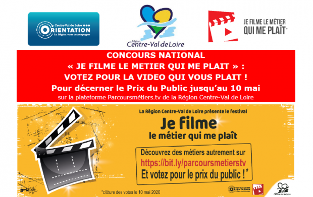 "Je Filme Le Métier Qui Me Plaît" : Un Concours Unique Et Original En ...