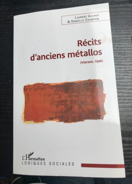 Couverture livre Récits d'anciens métallos 