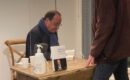 Orléans : Francois Hollande à la librairie des Temps Modernes