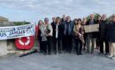 Résistance écolo sur le pont Royal à Orléans ce 26 avril