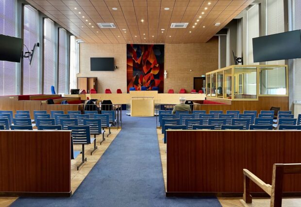 Salle des assises Tribunal d'Orléans