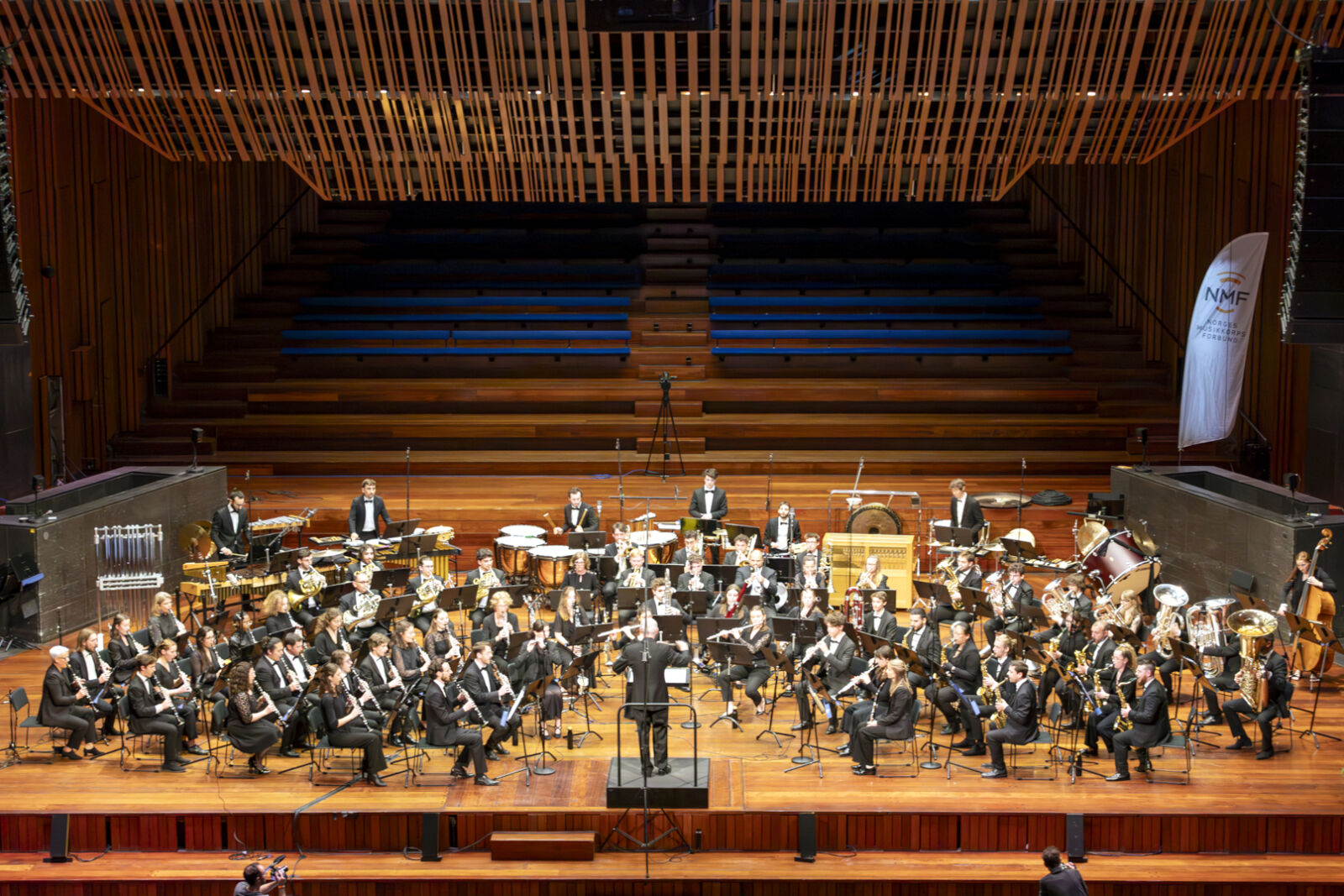 Les 75 musiciens de l'OHRC. Photo Christophe Esnault